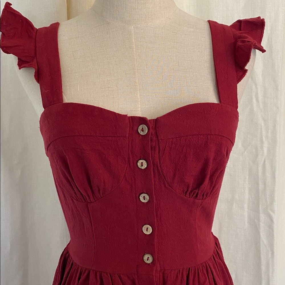 Simplee 100% Cotton Sundress - Picture 2 of 7